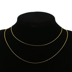 Cadena de Eslabones Pequeños de Acero Inoxidable a Bajo Precio, Cadena de Eslabones Diminutos para Fabricación de Joyería, Cadenas por Metro, Venta por Rollo - Product Image 3