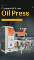 Presse Commerciale Automatique pour Aliments, Double Pressage à Froid et à Chaud (Arachides, Soja, Olive), en Acier Inoxydable, Haute Capacité 400kg/h, Garantie 1 An