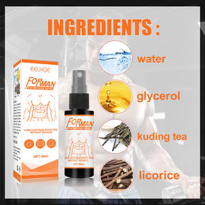 Spray Quemagrasas para Hombre OEM con Extracto 100% Natural y Glicerina, Reduce la Formación de Ácido Láctico y Reafirma la Piel - Product Image 5