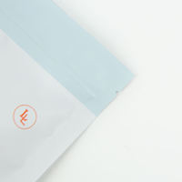 Poudre de supplément réutilisable imprimé personnalisé emballage sacs en mylar pochette en plastique pour poudre debout capsule sac à fermeture éclair