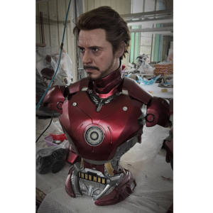 Modèle <span class=keywords><strong>en</strong></span> résine GK <span class=keywords><strong>Avengers</strong></span> <span class=keywords><strong>en</strong></span> gros Buste de Iron Man MK3 Statue de <span class=keywords><strong>film</strong></span> d'animation de télévision Iron Man Spider-Man Figurine pour la décoration de la maison - Product Image 4