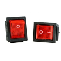 Interruptor Elétrico barco 16A 4 pinos 6 pinos iluminado ON-OFF rocker switch KCD4