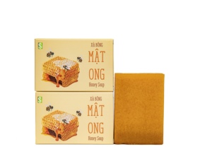 Jabón de miel de cúrcuma Premium de gran venta, hierbas naturales, blanqueamiento orgánico sólido, hidratante, baño corporal antiacné, procesado en frío - Product Image 3