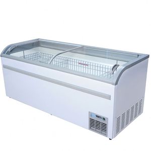 Isla congelador/supermercado refrigeradores comerciales/pecho/pantalla enfriador para alimentos congelados - Product Image 4