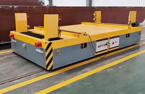 הספק סין של 10 טון ממונעת מעקה חשמלית עגלת העברה שטוחה rgv סדנת ציוד טיפול חומר - Product Image 5