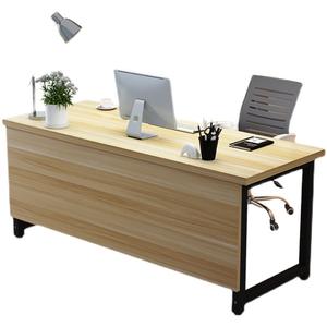 Holesale-muebles de oficina modernos <span class=keywords><strong>para</strong></span> el hogar, escritorios de <span class=keywords><strong>estudio</strong></span> con patas de bloque, escritorios de ordenador - Product Image 1