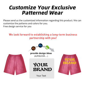 Pantalones Cortos Vintage para Hombre, Lavado Ácido, Transpirables, de Algodón, con Efecto Desgastado por el Sol, Borde Crudo, Estampado Puff, Cintura Media, Estilo Casual - Product Image 4