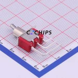 1MS1T2B4M7QES Toggle Switch Through hole Component (THT) Switch Single Pole Double Throw 12.7mm 6.86mm 400000 - Product Image 2