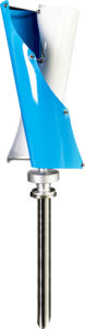 Aerogenerador de Eje Vertical Luvorb de Baja Velocidad de Arranque, 12V 24V, 200w 300w, con Aspas <span class=keywords><strong>en</strong></span> <span class=keywords><strong>Espiral</strong></span> para Monitoreo de Farolas - Product Image 5
