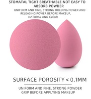 Ensemble d'éponges de maquillage de formes variées, multicolores, professionnelles, douces, pour fond de teint, éponge de beauté, logo personnalisé, marque privée, OEM