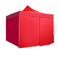 Carpa Plegable Portátil de Aluminio de una Sola Capa, Color Sólido, 3x3m, Impermeable y Resistente al Viento, para Uso en Exteriores