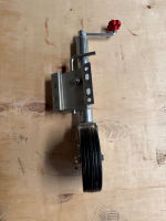 Support de stabilisateur de roue de jockey à broche de traction supérieure pour camping-car