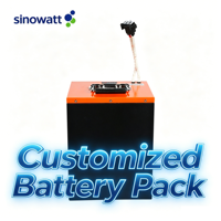 Batterie Li-ion haute capacité 36V 48V 60V 72V avec protection BMS pour véhicule électrique, trottinette électrique, pack de batteries personnalisé OEM
