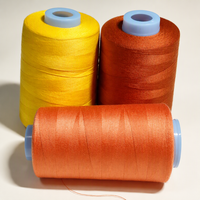Benang Jahit Polyester TKT 120 40/2 4000 meter Cone Kecepatan Tinggi Kekuatan Tinggi Perlengkapan Tekstil Industri Grosir Berwarna