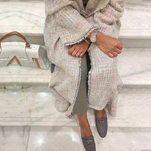 Nouvelle Collection 2026 Dubaï : Manteaux Abaya d'Hiver Longs pour Femmes Musulmanes – Modèles Ouverts en Gros - Product Image 2