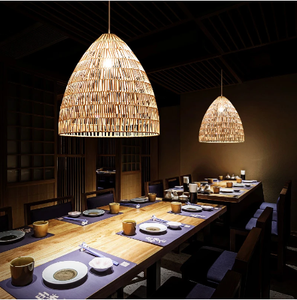 Lampes suspendues en rotin moderne, nouveau Style chinois, pour salon, chambre à coucher, <span class=keywords><strong>salle</strong></span> à <span class=keywords><strong>manger</strong></span>, Loft, décor, <span class=keywords><strong>Luminaire</strong></span> suspendu - Product Image 3