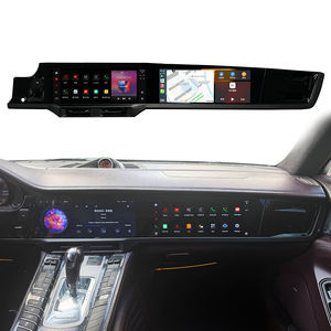 Autoradio Android Qualcomm à double écran 12,3 pouces avec CarPlay sans fil pour <span class=keywords><strong>Porsche</strong></span> Panamera 970, navigation GPS, multimédia, caméra 360° - Product Image 1