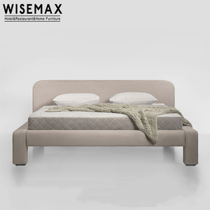 WISEMAX-muebles modernos de lujo <span class=keywords><strong>para</strong></span> dormitorio, marco de madera, <span class=keywords><strong>cama</strong></span> doble de tela, <span class=keywords><strong>cama</strong></span> suave de <span class=keywords><strong>esponja</strong></span> <span class=keywords><strong>para</strong></span> el hogar - Product Image 2
