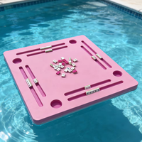 Table de Mahjong Pliante Flottante pour Fêtes au Bord de la Piscine – Personnalisez la Couleur – Tables de Mahjong, Dominos et Poker – Sac Personnalisable – Taille Américaine 33 pouces