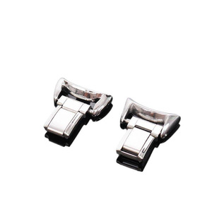 ตัวเชื่อมต่อสายนาฬิกาและกำไลข้อมือสแตนเลสสตีล ดีไซน์เรขาคณิต ทนทาน อุปกรณ์เสริมเครื่องประดับ - Product Image 1