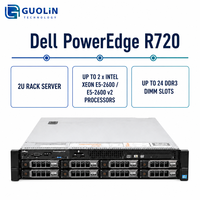 Serveur rack Dell PowerEdge R720 double socket 2U pour la gestion de bases de données et les applications professionnelles, infrastructure informatique