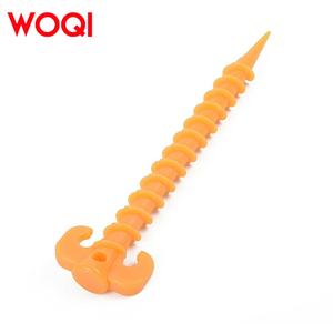 WOQI épingles d'auvent de camping en plein air piquets de tente à vis solides clous caractéristiques de sécurité durables pour les produits de randonnée - Product Image 4