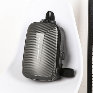 Bolso <span class=keywords><strong>de</strong></span> pecho <span class=keywords><strong>de</strong></span> moda para <span class=keywords><strong>hombre</strong></span>, gran capacidad para <span class=keywords><strong>Amazon</strong></span>, bandolera, nueva carcasa dura, repelente al agua, bolso <span class=keywords><strong>de</strong></span> hombro EVA, estilo moderno - Product Image 3