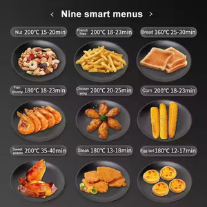 Friteuse à air 12 litres Nouveau type Commercial Écran tactile lourd 2000w Conception intelligente Friteuse à air - Product Image 4