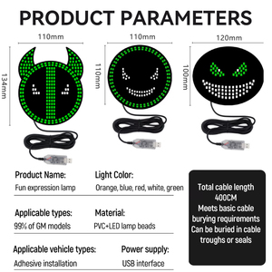LELANPU Luz de Decoración LED para Coche, Proyector de Luz, Ojos de Águila para <span class=keywords><strong>Taxi</strong></span>/Camión, Luces Halo Demon, Accesorios para Ventana de Coche - Product Image 5