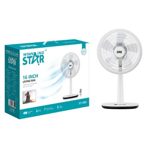 Winningstar 16-inch 50W Portable Floor <b>Fan</b> with Oscillating and Adjustable Height - Cross-border Exclusive Supply - Product Image 1