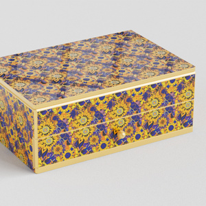 2024 nouveau Style bois luxe Baklava Dates <span class=keywords><strong>chocolat</strong></span> emballage emballage coffrets cadeaux Date boîte pour le Ramadan - Product Image 5