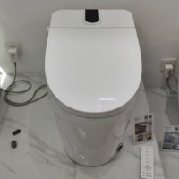 WC intelligent de haute qualité, best-seller, avec chasse d'eau automatique à détection de mouvement et construction en céramique – idéal pour les rénovations de maisons