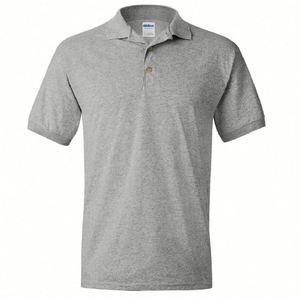 Design Wholesale Solid Color Short Sleeved <b>Shirts</b> Pure Cotton Men's Business Men Polo T <b>Shirt</b> - Product Image 1