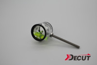 Point de visée en aluminium pour flèche à fibre optique Decut avec lentille PMMA et broche en fibre optique