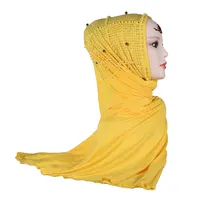 M-95 Offre Spéciale femmes Hijab Très belle strass Perle musulmane Longue Écharpe De Mode Hijab