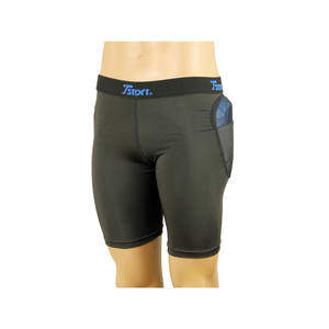 กางเกงขาสั้นป้องกันเบาะอุปกรณ์กีฬาแบบกําหนดเองสําหรับเล่นสกีและสเก็ตบอร์ด - Product Image 1