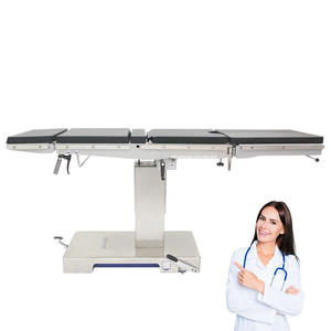 Table d'opération électrique hydraulique Aeonmed OP750, lit chirurgical réglable compatible avec le bras en C et stockage de positions mémoire - Product Image 5