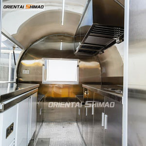 Camion de nourriture mobile en acier inoxydable Oriental Shimao pour café et crème glacée, vente chaude, remorque de stand mobile à acheter - Product Image 2