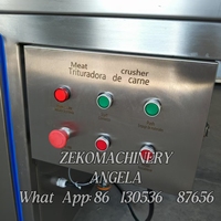 Nouveau Zeko Hachoir-éminceur automatique robuste en acier inoxydable 304 multi-prises haute capacité pour blocs de viande congelée 1 an