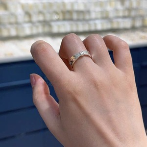 S925 Sterling Silver Bow <b>Ring</b> Women <b>Open</b> Design Sweet Style Everyday Wear Jewelry - Product Image 3