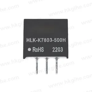 New design DC-DC Non-Isolated Power Supply Module Ultra Wide Voltage Input 3.3V Regulated Output Protection HLK-K7803-500R3 bom