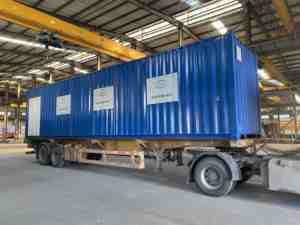 ห้องปฏิบัติการคอนเทนเนอร์ขนส่งสินค้า 40HQ ที่ปรับแต่งได้ ห้องปฏิบัติการ PCR มือถือ ห้องปฏิบัติการทดสอบสําเร็จรูปแบบพกพา - Product Image 3