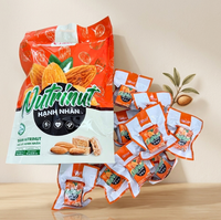 Barres de céréales aux amandes LIBRA NutriNut 195g, biscuit compressé, saveur noisette, texture croustillante, boost d'énergie, qualité premium