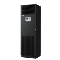 Climatiseur de cabinet de serveur de précision 50KW à refroidissement par eau, unité CRAC avec moteur de chauffage et de ventilation et pompe
