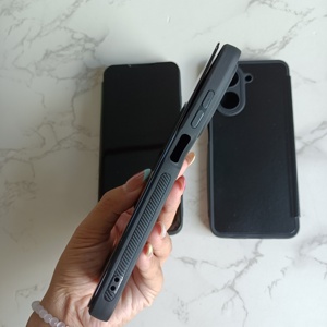 Da Flipcover chống-mùa thu Chống Sốc Màu Đen kinh doanh thiế<span class=keywords><strong>t</strong></span> kế Điện thoại di động Trường hợp đối với <span class=keywords><strong>Red</strong></span> A5 4 gam - Product Image 3