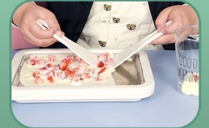 Macchina per gelato arrotolata, piastra fredda istantanea, ideale per fare gelato arrotolato Soft Serve Slushies Frozen Yogurt sorbetto e gelo - Product Image 4