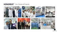 Horno de Secado con Calefacción PTC de Temperatura Constante y Libre de Polvo HONGREAT para Producción de Tubos de Sangre