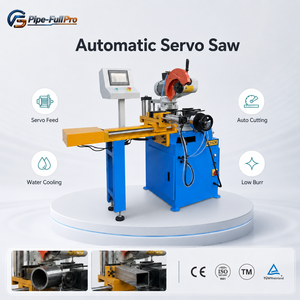 Servo Controlled Semi-automatic Circular Saw Pipe <b>Cutting</b> <b>Machine</b> Stainless Steel Tube Cutter High Accuracy Metalworking <b>Machine</b> - Product Image 1