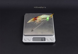 Leurres de pêche en eau douce 6g 9cm, leurres artificiels lumineux en PVC pour la pêche en mer, pour poisson-chat, tilapia, saumon de ruisseau, rivière, lac - Product Image 4