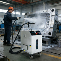 Machine de nettoyage à glace sèche industrielle haute pression A625i pour moteurs, carbone, CO2, écologique, mécanique